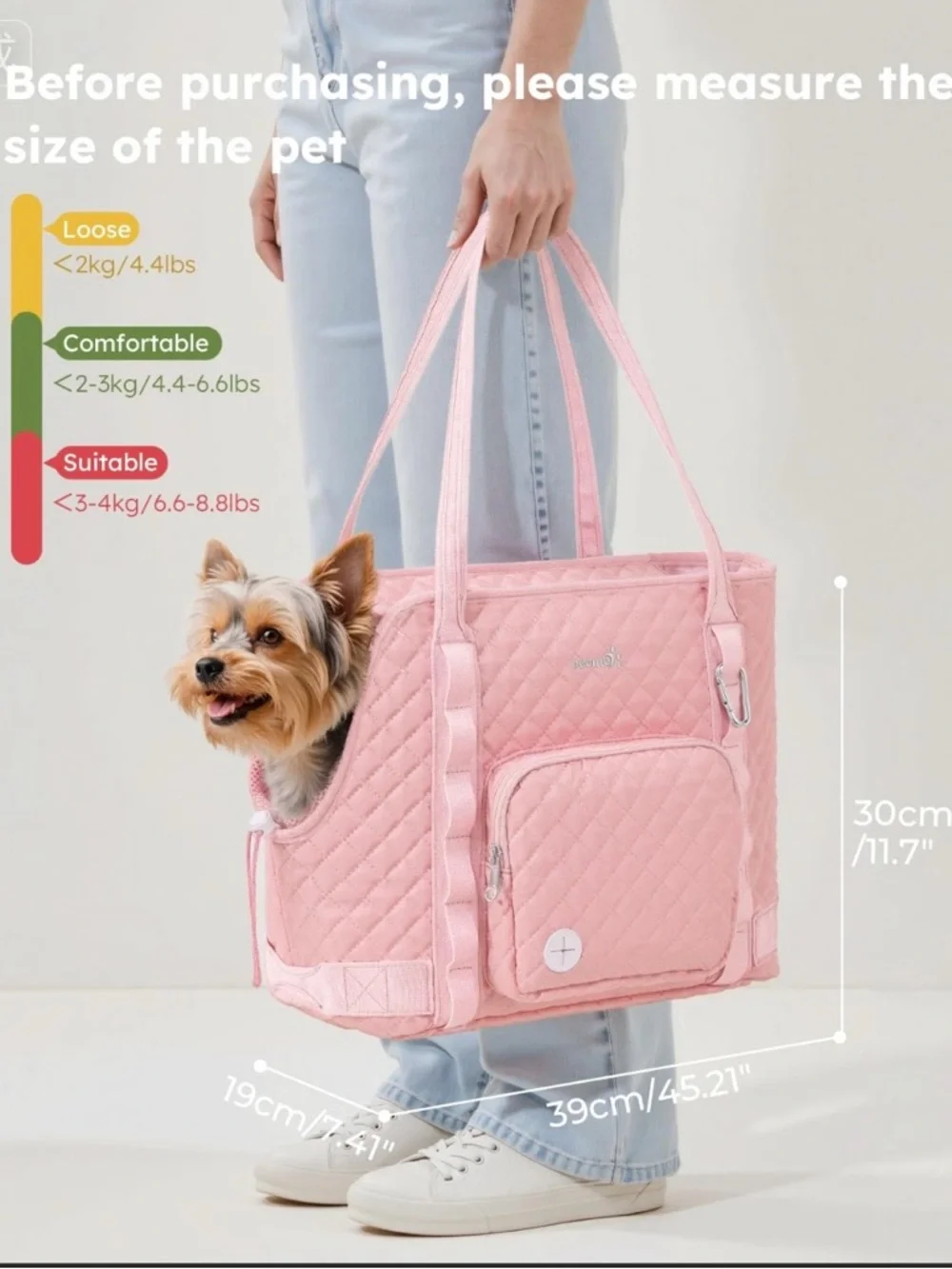 Pecute Dog Purse Carrier